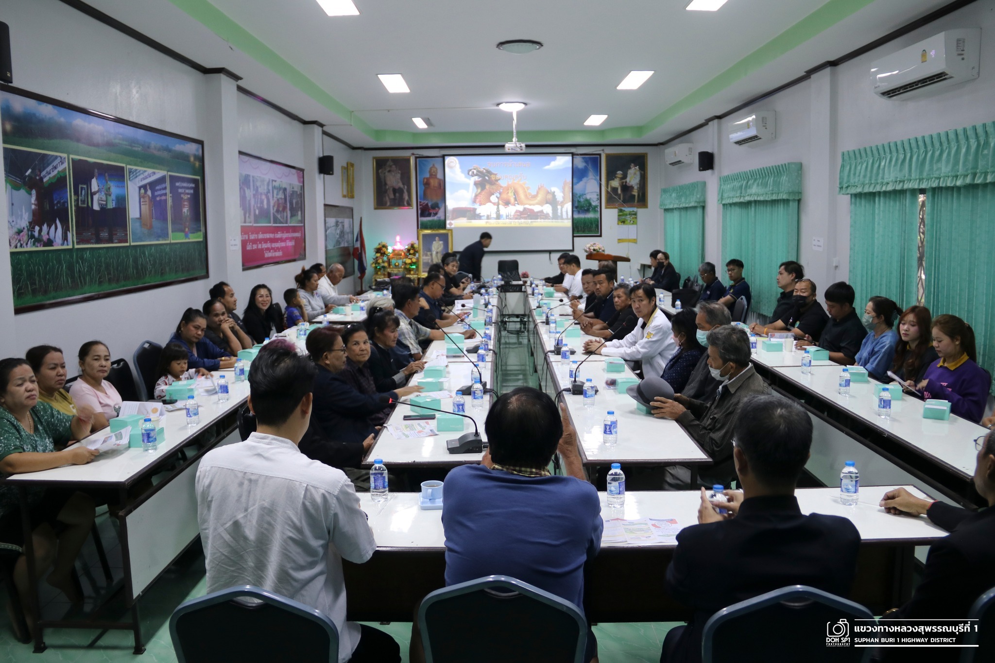 โครงการประชาชนมีส่วนร่วม งานก่อสร้างทางหลวงผ่านย่านชุมชน ทล.340